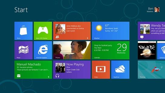 Microsoft giới thiệu bản xem trước Windows 8 