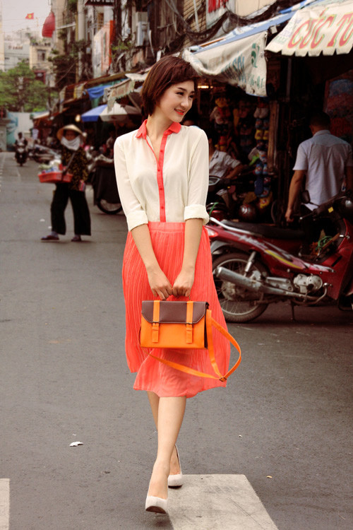Thời trang hè của Sao Việt kỳ 8: Pastel với 