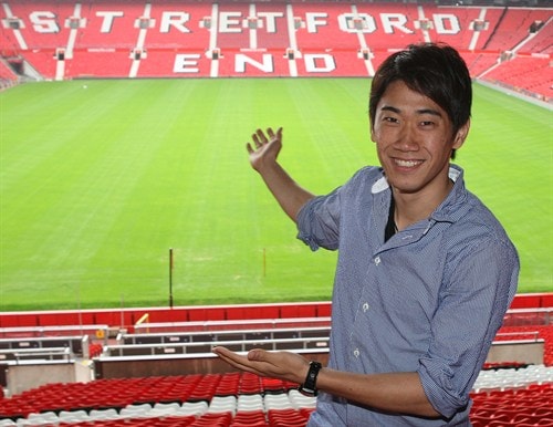 Kagawa chính thức ra mắt M.U