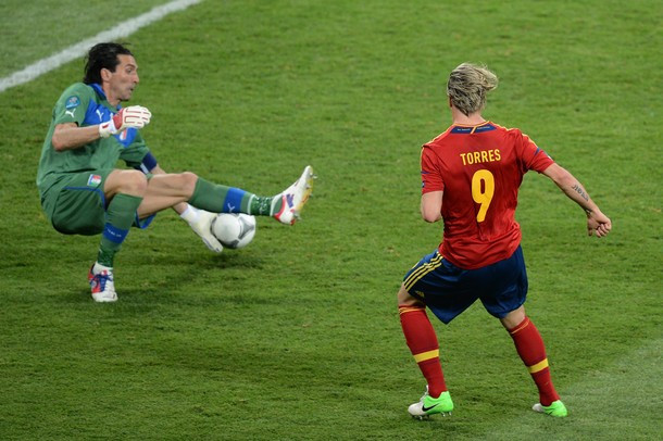 Những khoảnh khắc ấn tượng nhất trận Chung kết Euro 2012
