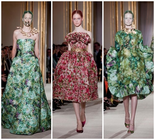 BST Thu 2012 của Giambattista Valli: Bữa tiệc họa tiết sặc sỡ