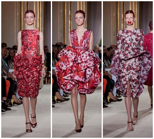 BST Thu 2012 của Giambattista Valli: Bữa tiệc họa tiết sặc sỡ