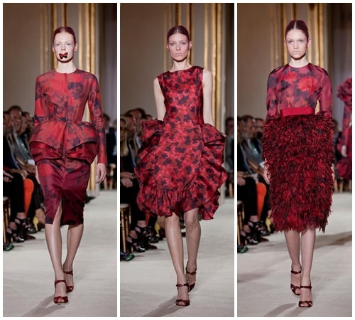 BST Thu 2012 của Giambattista Valli: Bữa tiệc họa tiết sặc sỡ