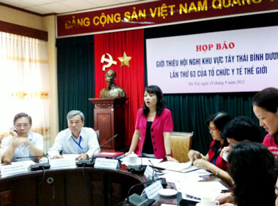 Khai mạc Hội nghị WHO Tây Thái Bình Dương tại Việt Nam