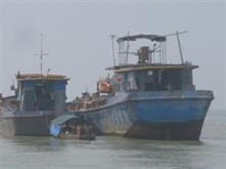 Phát hiện một xác tàu chìm và 3 chiếc đầu lâu tại Thanh Hóa
