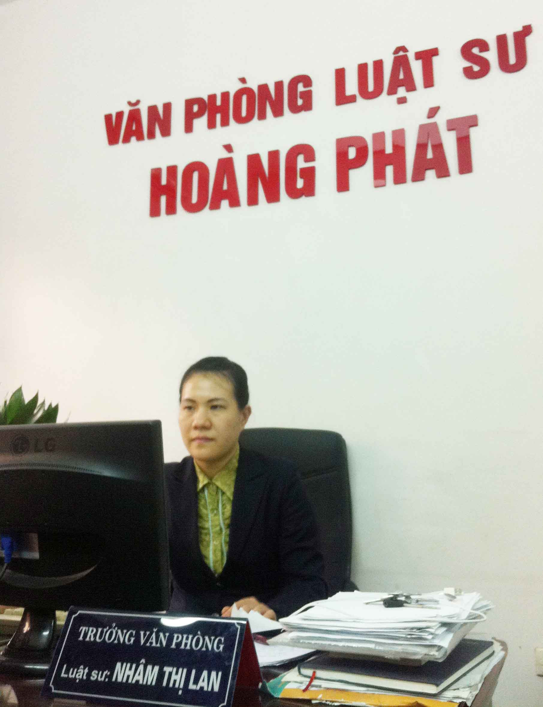 Luật sư Nhâm Thị Lan, Trưởng VPLS Hoàng Phát: Xử phạt xe không chính chủ, cần có lộ trình