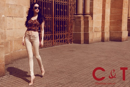 Ngọc Trinh ra mắt thương hiệu thời trang C&T