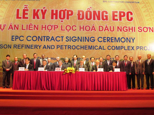 Thanh Hóa: Lễ ký kết hợp đồng EPC Dự án liên hợp lọc hóa dầu Nghi Sơn