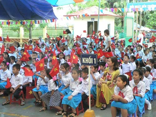 Hải Phòng: Hân hoan đón chào năm học mới