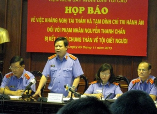 VKSNDTC họp báo thông báo vụ án giết người tại Bắc Giang