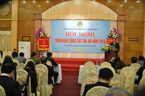 TAND tỉnh Nam Định tổ chức Hội nghị triển khai công tác 2014
