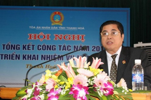 TAND tỉnh Thanh Hóa tổ chức Hội nghị triển khai công tác 2014