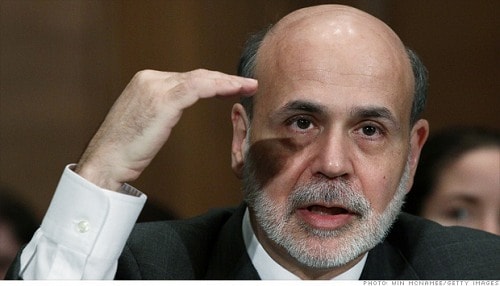 Fed tiếp tục cắt QE3 bớt 10 tỷ USD khi nhiệm kỳ Chủ tịch Bernanke kết thúc