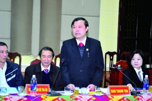 Ông Nguyễn Anh Tiến,Trưởng ban Thanh tra TANDTC: Hoạt động thanh tra sẽ có bước đột phá