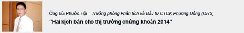 TTCK 2014: Các chuyên gia dự báo ra sao?