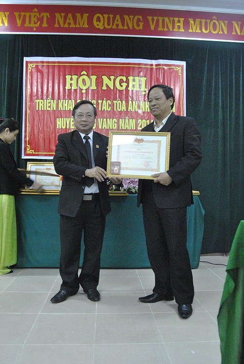 TAND huyện Phú Vang tổ chức Hội nghị triển khai công tác năm 2014 