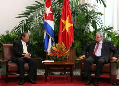 Bí thư Trung ương Đảng, Chánh án TANDTC Trương Hòa Bình thăm chính thức Cuba: Thúc đẩy hợp tác song phương giữa Tòa án hai nước Việt Nam-Cuba