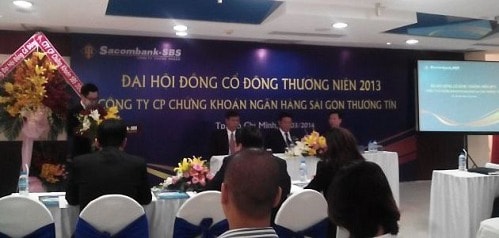 Tường thuật ĐHĐCĐ SBS: Có sáp nhập với CTCK Phương Nam?