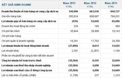 PXT: Sau kiểm toán, từ lãi 1 tỷ sang lỗ gần 36 tỷ đồng