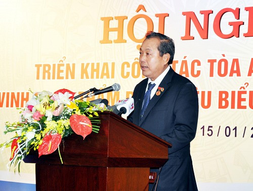 Tiếp tục hoàn thiện mô hình tổ chức và hoạt động của TAND, tương xứng với chức năng, nhiệm vụ “Tòa án là cơ quan xét xử của nước CHXHCN Việt Nam, thực hiện quyền tư pháp” (kỳ 1)