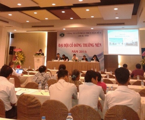 ĐHĐCĐ TS4: Thiếu vốn, xin giảm phân nửa cổ tức 2013