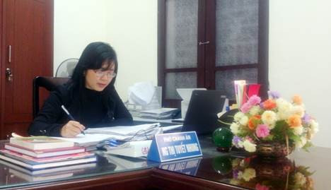 Thẩm phán mẫu mực, Phó Chánh án TAND TP Vinh, Nghệ An Nguyễn Thị Tuyết Nhung: Tấm gương sáng cho nữ cán bộ trẻ TAND