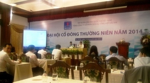 ĐHĐCĐ PET: PVN sẽ thoái khoảng 10% vốn trong năm 2014