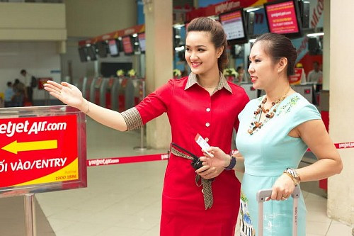 VietJet thông báo khu vực làm thủ tục mới tại sân bay Tân Sơn Nhất