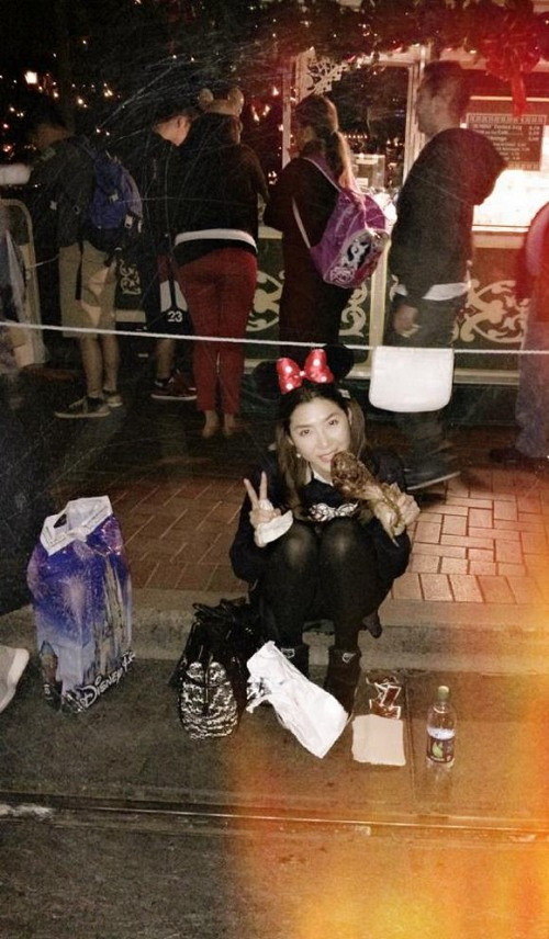 Ngọc Quyên hồi teen đi chơi Disneyland