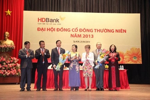 ĐHĐCĐ HDBank: Đặt kế hoạch lãi trước thuế 2014 trên 1,000 tỷ đồng