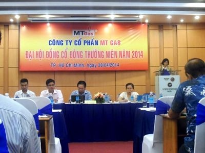 ĐHĐCĐ MTG: Quyết tâm thu hồi công nợ và kiểm soát chiết lậu gas