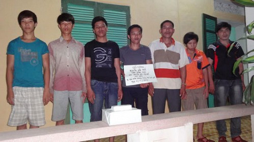 Quảng Bình: Phát hiện và bắt giữ 7 đối tượng sử dụng thuốc nổ trái phép