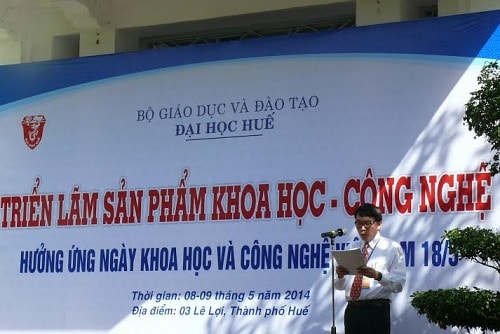 Đại học Huế triển lãm sản phẩm khoa học và công nghệ