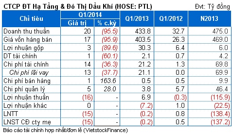 PTL: Vì sao giá cổ phiếu 