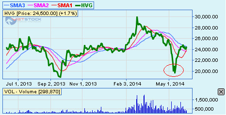 FTSE Vietnam Index thêm HVG, loại PET