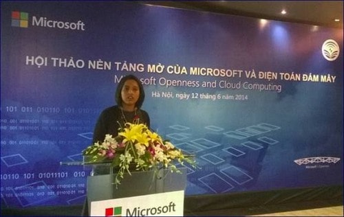 microsoft, dien toan dam may, chinh phu dien tu viet nam, chinh phu dien tu