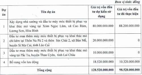 LCM: Kế hoạch lãi 8 tỷ, chuyển đổi mục đích sử dụng vốn phát hành