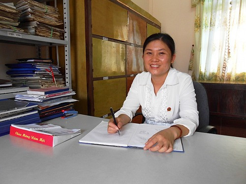 Thư ký Lê Thị Hương Giang (TAND huyện Vĩnh Lộc - Thanh Hóa): Nữ thư ký giỏi, tận tụy với công việc