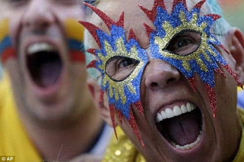 Nét ngộ nghĩnh của du khách đến Brazil xem World Cup