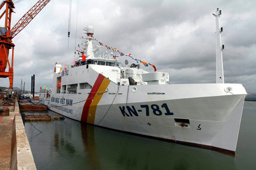 Bàn giao tàu kiểm ngư KN-781 cho lực lượng kiểm ngư Việt Nam