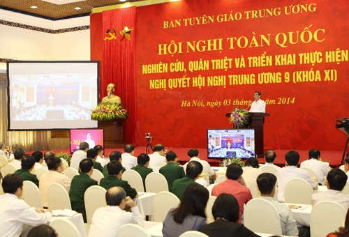 Cả nước một lòng, tỉnh táo, sáng suốt, kiên quyết bảo vệ độc lập, chủ quyền và toàn vẹn lãnh thổ