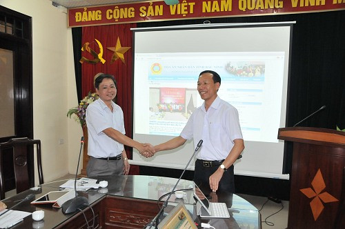 Ra mắt Cổng thông tin điện tử TAND tỉnh Bắc Ninh phiên bản mới
