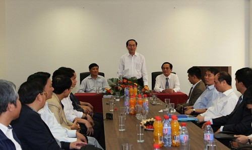 Bộ trưởng Trần Đại Quang hội đàm với Bộ trưởng Nội vụ CH Séc