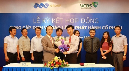 VCBS bảo lãnh phát hành cổ phiếu FLC