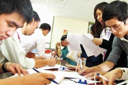 Hôm nay, gần 260.000 thí sinh làm thủ tục thi cao đẳng