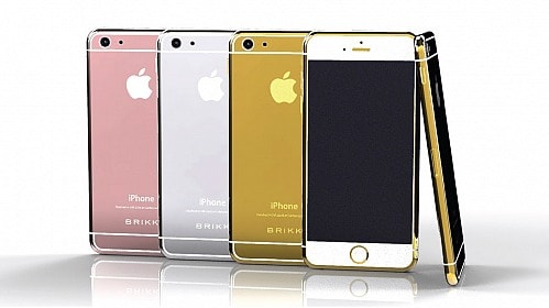 iPhone 6 tuyệt đẹp bằng vàng 24-carat và bạch kim