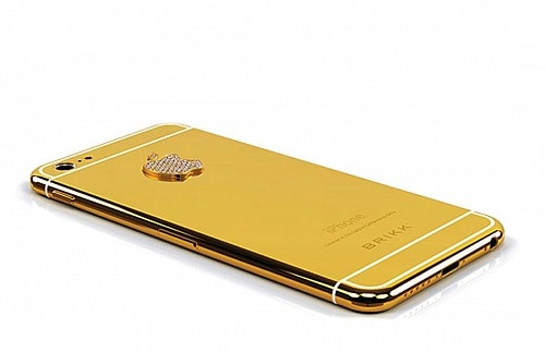 iPhone 6 tuyệt đẹp bằng vàng 24-carat và bạch kim