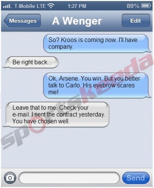 Arsene Wenger, Khedira, Arsenal, Real Madrid, Ozil