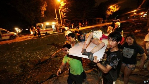 20 người chết, 270 người bị thương sau vụ nổ khí ga tại Đài Loan