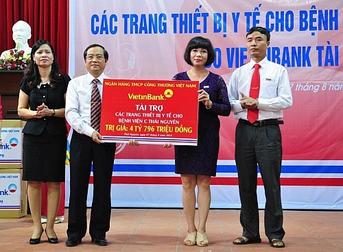 VietinBank tài trợ gần 4,8 tỷ đồng cho Bệnh viện C Thái Nguyên